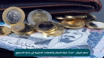 سعر الريال.. أحدث حركة للدولار والعملات الأجنبية في بداية الأسبوع